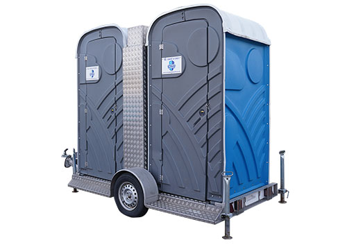 Mobiele Toiletten met aanhanger