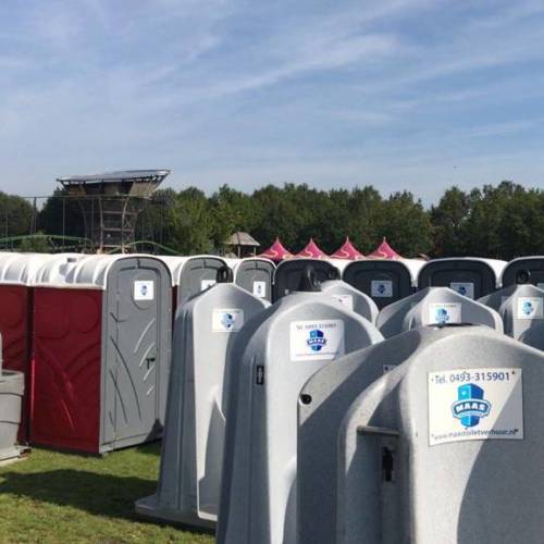 Mobiele plaszuil voor festival huren
